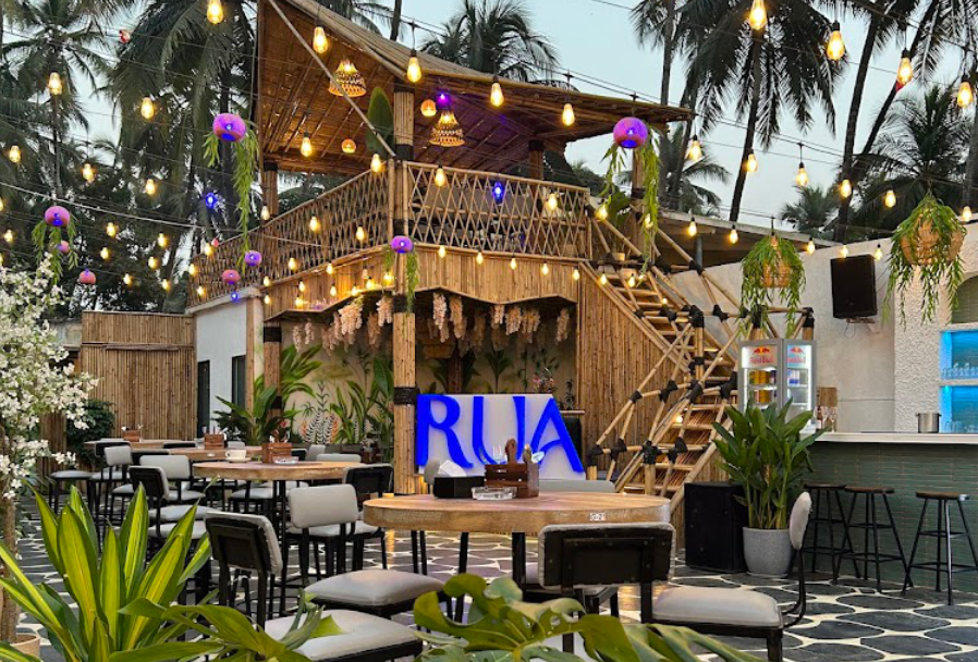 Cafe Rua Rua Beach Cafe, Gorai Beach Road, Sadhguru Bungalow, Beachfront, Gorai ...
