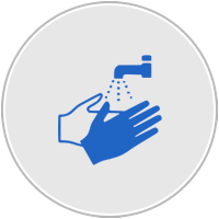 Wash hands regularly